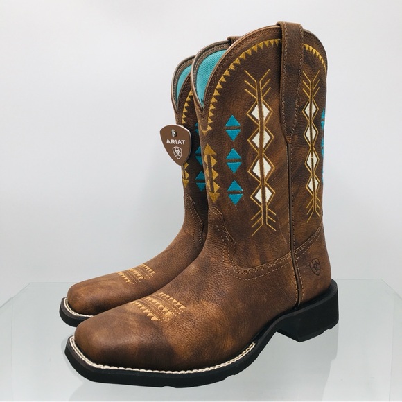 Ariat Delilah Deco Copper Kettle Boots Women’s Size 7.5 M